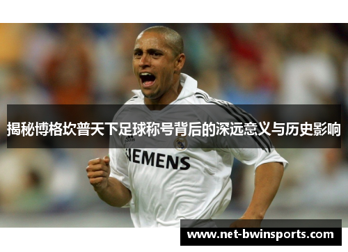 揭秘博格坎普天下足球称号背后的深远意义与历史影响